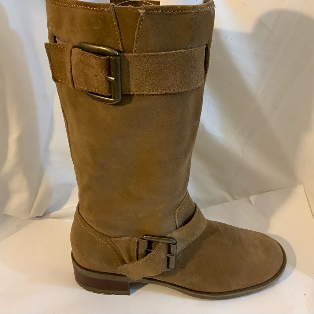 Jessica Simpson Brown Leather/Suede Over The Knee Boots Size 9.5